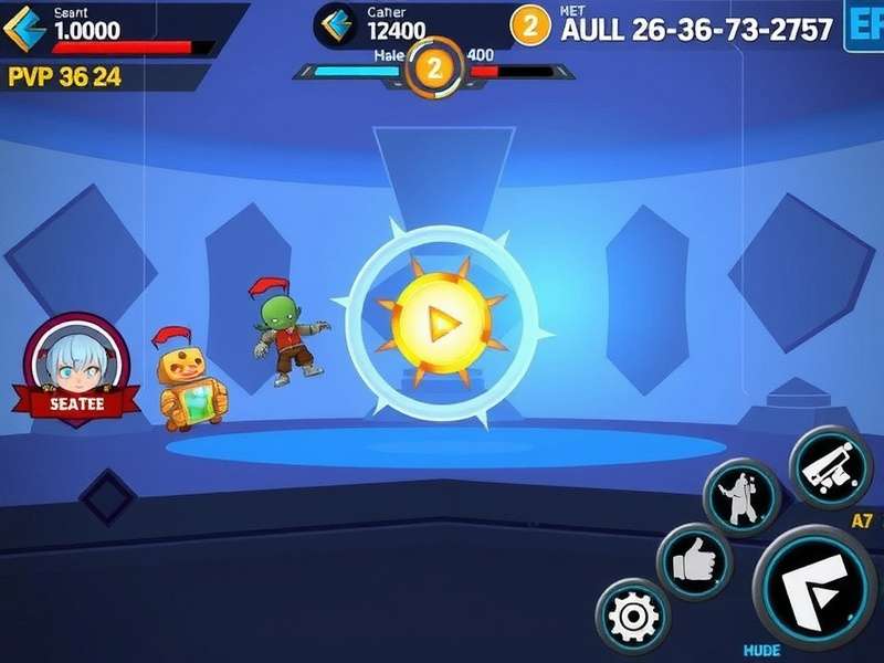 Blaze Battle Hero Gameplay Screenshot